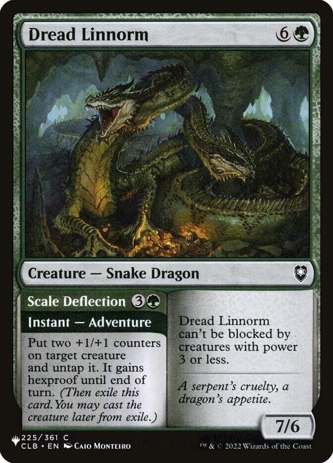 Dread Linnorm [The List] MTG Single Magic: The Gathering  | Multizone: Comics And Games