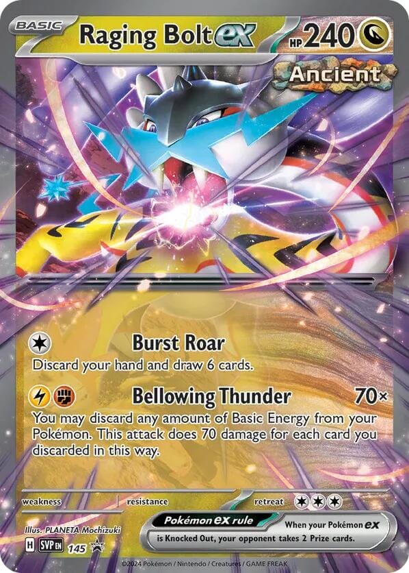 Raging Bolt ex (145) [Scarlet & Violet: Black Star Promos] Pokemon Single Pokémon  | Multizone: Comics And Games