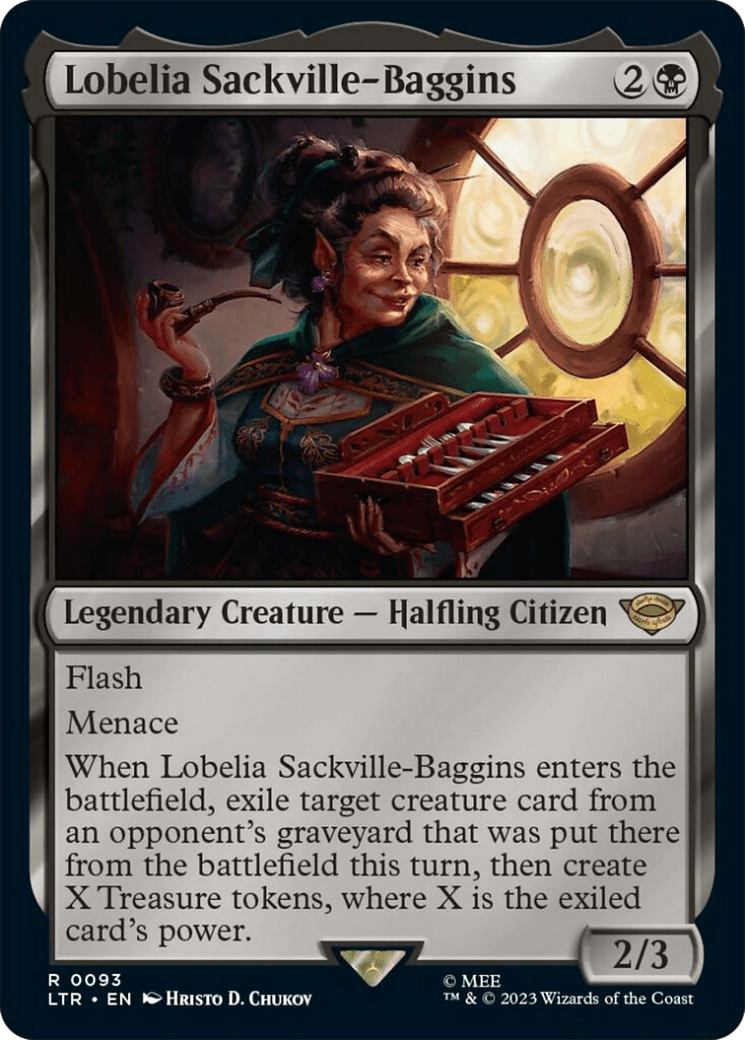 Lobelia Sackville-Baggins [The Lord of the Rings: Tales of Middle-Earth] MTG Single Magic: The Gathering  | Multizone: Comics And Games