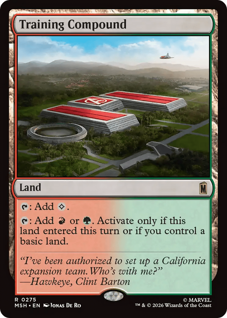 Training Compound [Marvel Super Heroes] MTG Single Magic: The Gathering  | Multizone: Comics And Games