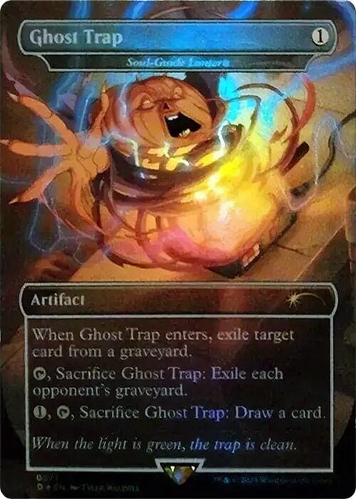 Ghost Trap - Soul-Guide Lantern (Rainbow Foil) [Secret Lair Drop Series] MTG Single Magic: The Gathering  | Multizone: Comics And Games