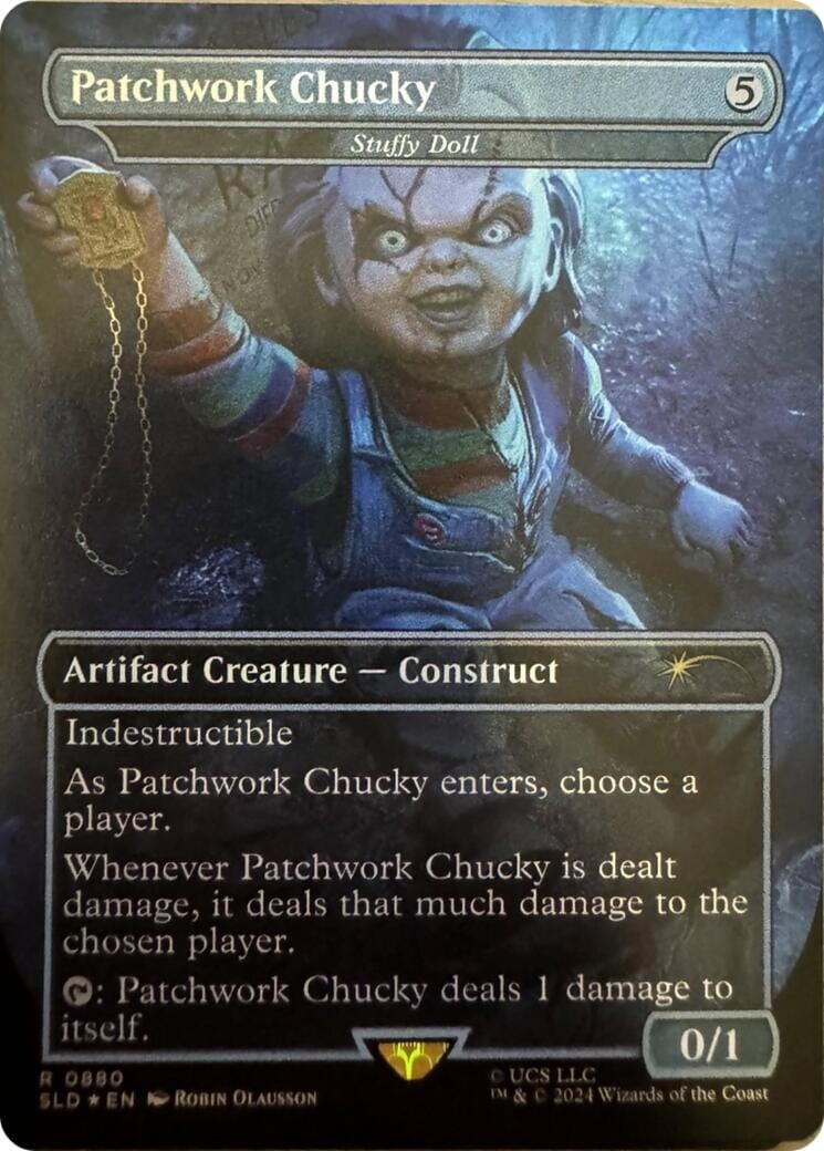 Patchwork Chucky - Stuffy Doll [Secret Lair Drop Series] MTG Single Magic: The Gathering  | Multizone: Comics And Games