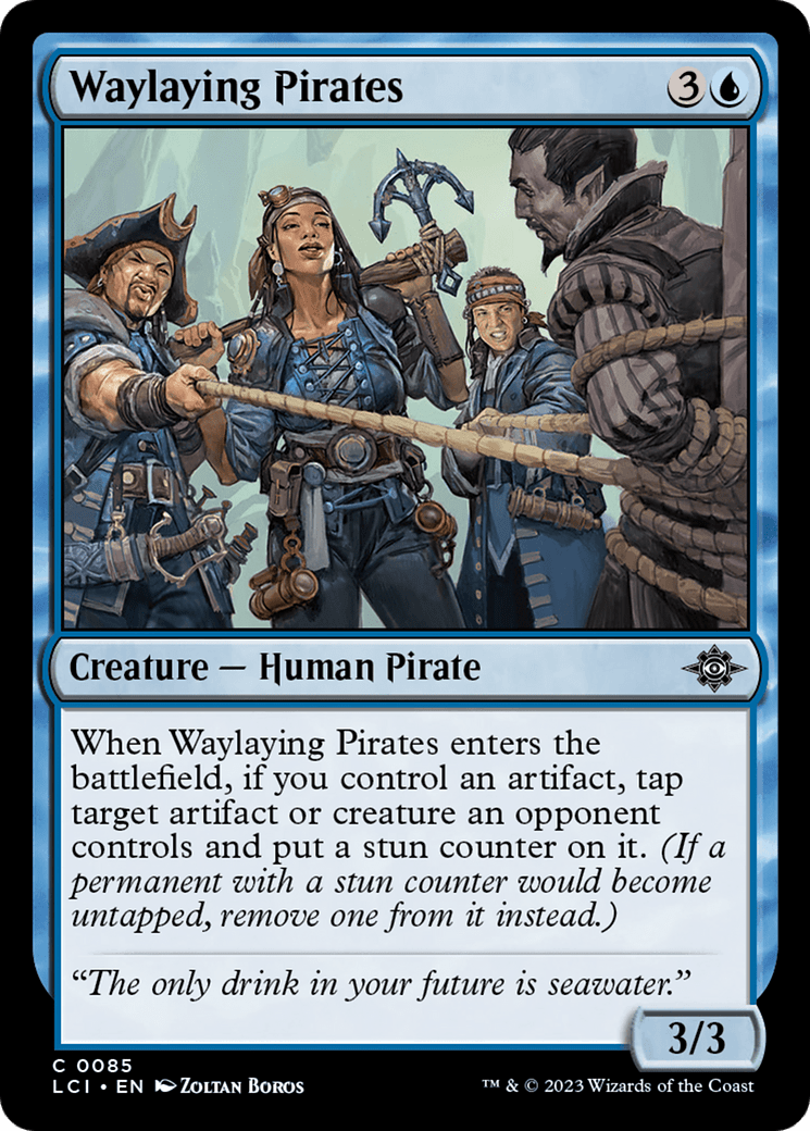 Waylaying Pirates [The Lost Caverns of Ixalan] MTG Single Magic: The Gathering  | Multizone: Comics And Games