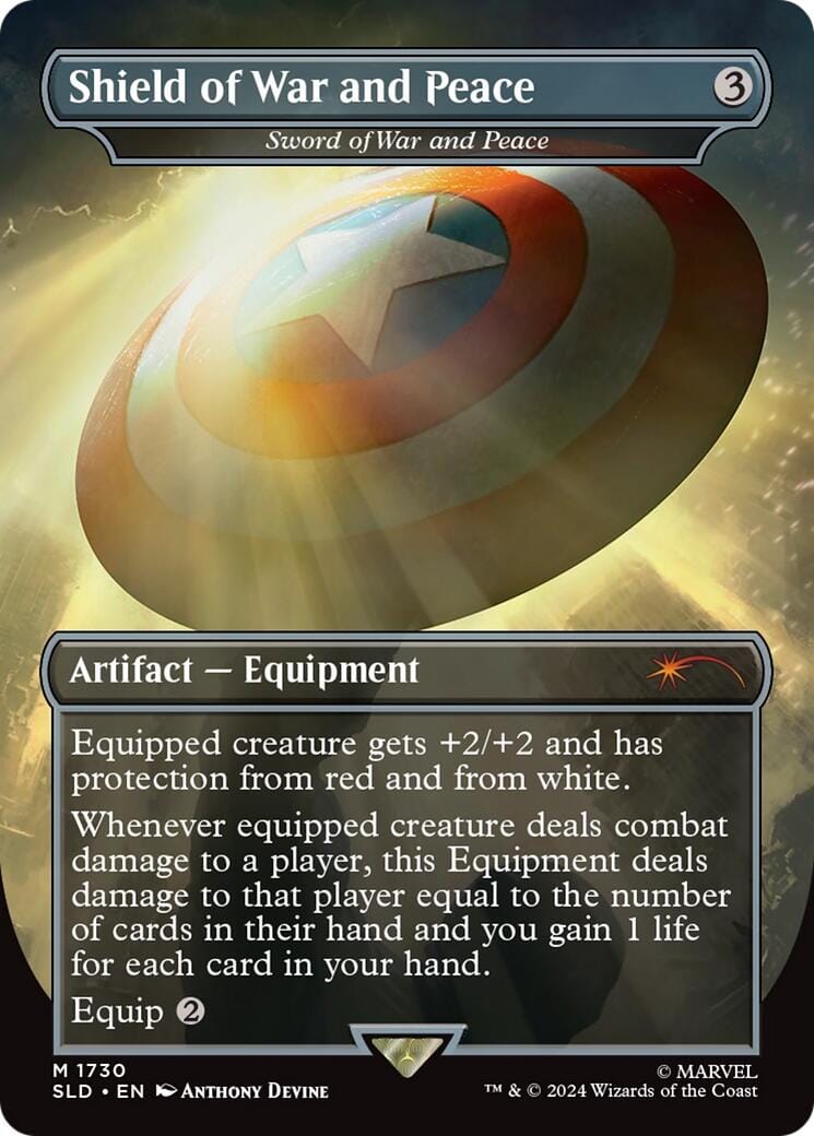 Shield of War and Peace - Sword of War and Peace [Secret Lair Drop Series] MTG Single Magic: The Gathering  | Multizone: Comics And Games