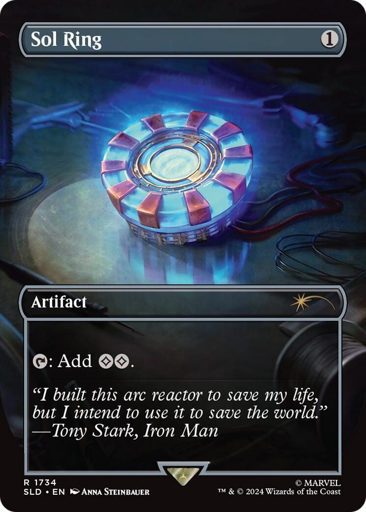 Sol Ring (1734) (Rainbow Foil) [Secret Lair Drop Series] MTG Single Magic: The Gathering  | Multizone: Comics And Games