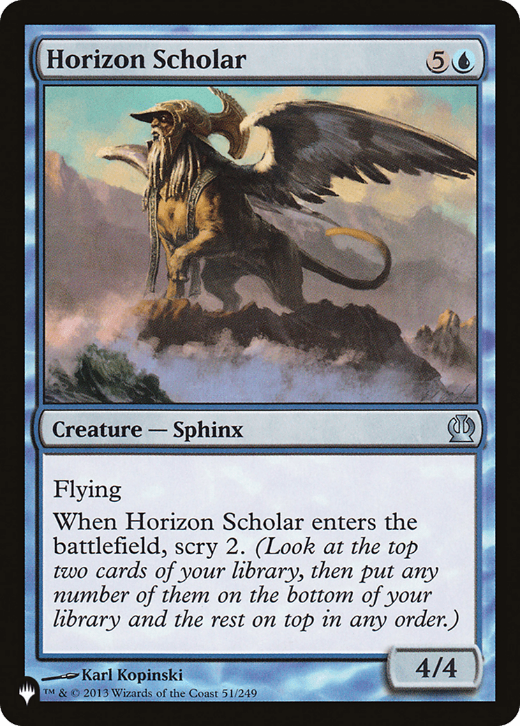 Horizon Scholar [The List] MTG Single Magic: The Gathering  | Multizone: Comics And Games