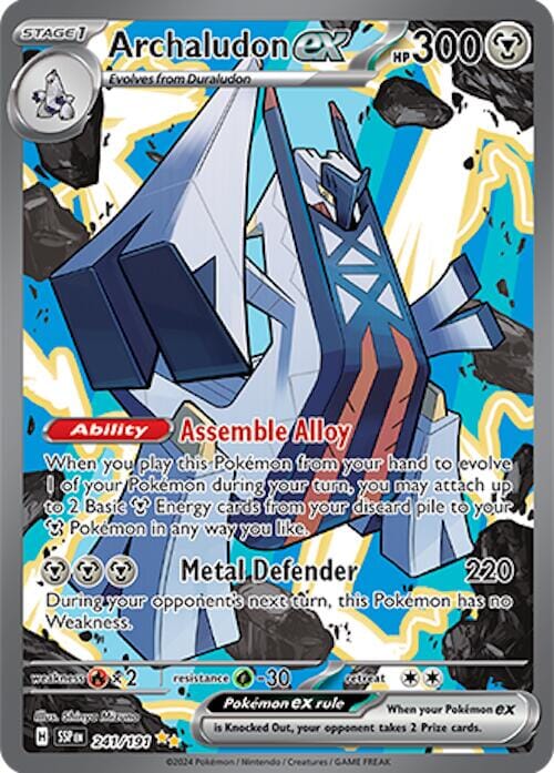 Archaludon ex (241/191) [Scarlet & Violet: Surging Sparks] Pokemon Single Pokémon  | Multizone: Comics And Games
