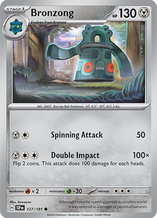 Bronzong (127/191) [Scarlet & Violet: Surging Sparks] | Multizone: Comics And Games