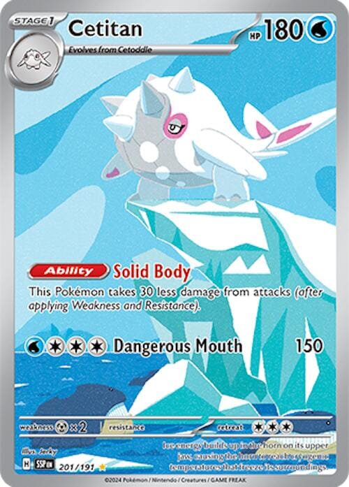 Cetitan (201/191) [Scarlet & Violet: Surging Sparks] Pokemon Single Pokémon  | Multizone: Comics And Games