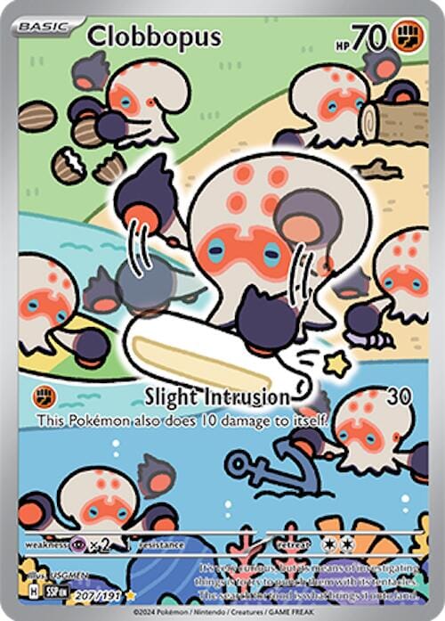 Clobbopus (207/191) [Scarlet & Violet: Surging Sparks] Pokemon Single Pokémon  | Multizone: Comics And Games