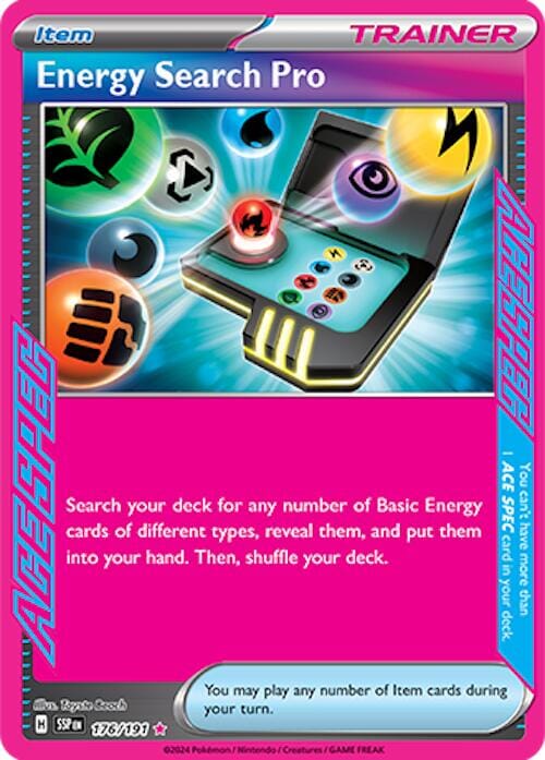 Energy Search Pro (176/191) [Scarlet & Violet: Surging Sparks] Pokemon Single Pokémon  | Multizone: Comics And Games