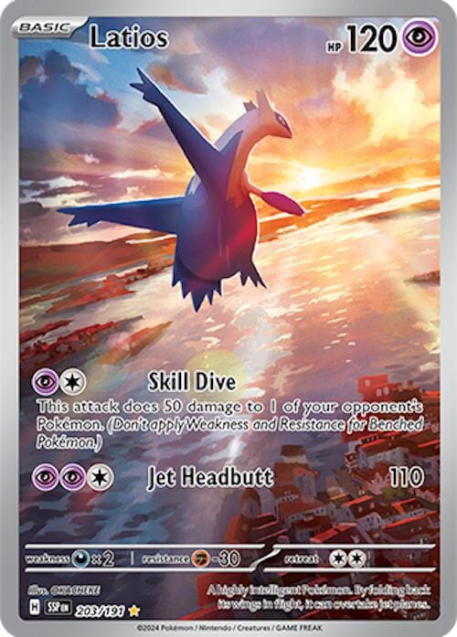 Latios (203/191) [Scarlet & Violet: Surging Sparks] Pokemon Single Pokémon  | Multizone: Comics And Games