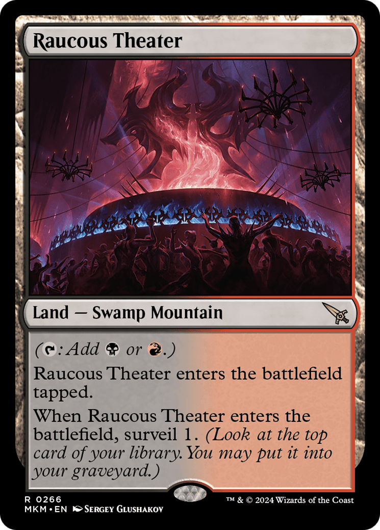 Raucous Theater [Murders at Karlov Manor] MTG Single Magic: The Gathering  | Multizone: Comics And Games
