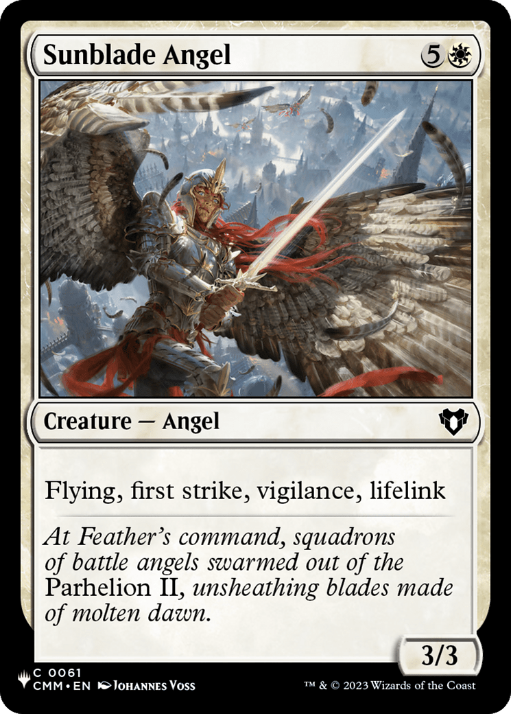 Sunblade Angel [The List] MTG Single Magic: The Gathering  | Multizone: Comics And Games