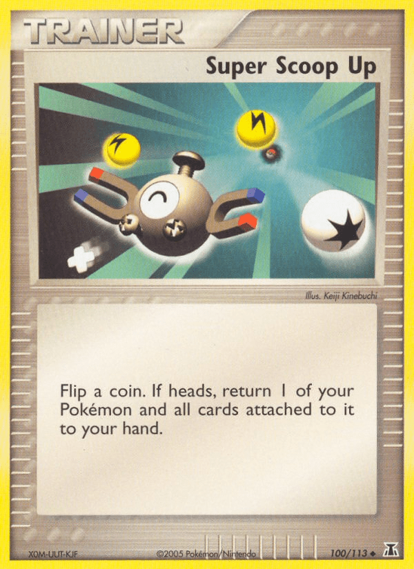 Super Scoop Up (100/113) [EX: Delta Species] Pokemon Single Pokémon  | Multizone: Comics And Games
