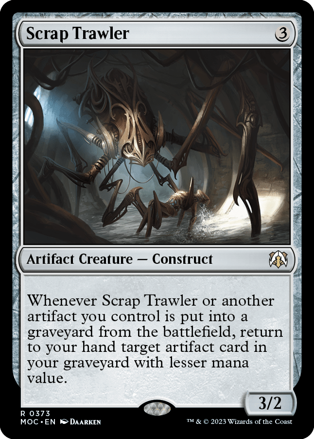 Scrap Trawler [March of the Machine Commander] MTG Single Magic: The Gathering  | Multizone: Comics And Games