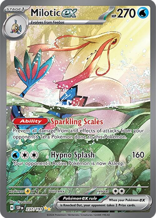 Milotic ex (237/191) [Scarlet & Violet: Surging Sparks] Pokemon Single Pokémon  | Multizone: Comics And Games