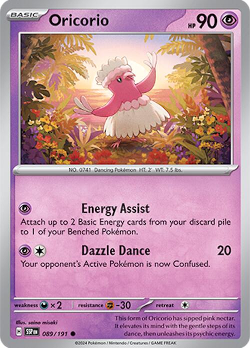 Oricorio (089/191) [Scarlet & Violet: Surging Sparks] | Multizone: Comics And Games