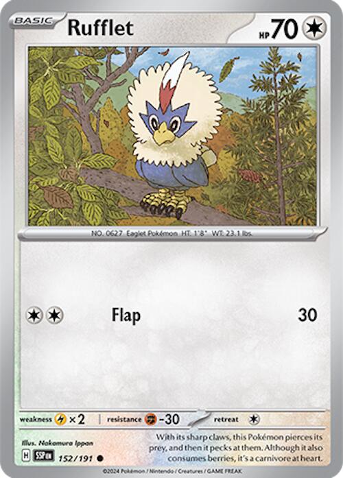 Rufflet (152/191) [Scarlet & Violet: Surging Sparks] | Multizone: Comics And Games