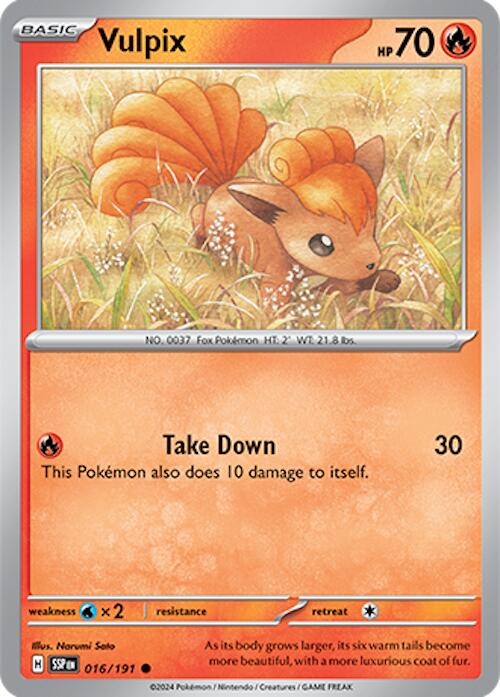 Vulpix (016/191) [Scarlet & Violet: Surging Sparks] | Multizone: Comics And Games