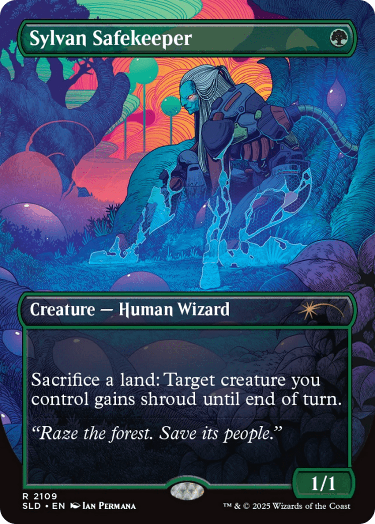 Sylvan Safekeeper [Secret Lair Drop Series] MTG Single Magic: The Gathering  | Multizone: Comics And Games