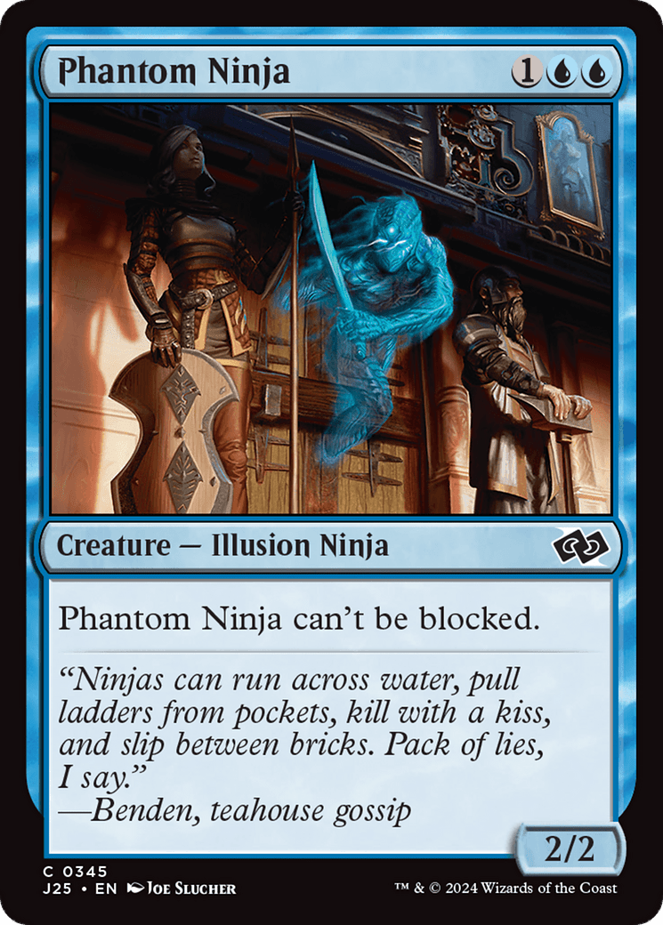 Phantom Ninja [Foundations Jumpstart] MTG Single Magic: The Gathering  | Multizone: Comics And Games