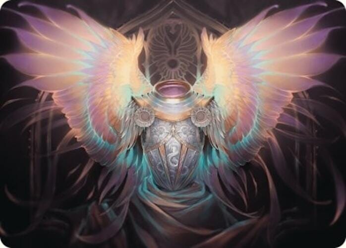 Celestial Armor Art Card (2/54) [Foundations Art Series] MTG Single Magic: The Gathering  | Multizone: Comics And Games