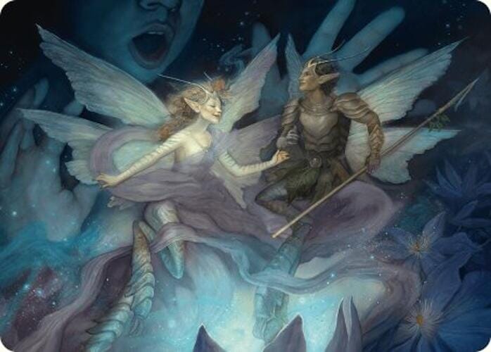 Faebloom Trick Art Card (6/54) [Foundations Art Series] MTG Single Magic: The Gathering  | Multizone: Comics And Games