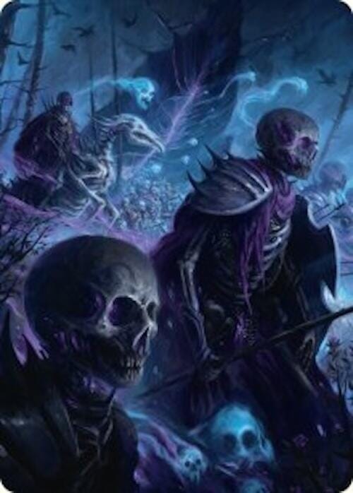 Rise of the Dark Realms Art Card (37/54) [Foundations Art Series] MTG Single Magic: The Gathering  | Multizone: Comics And Games