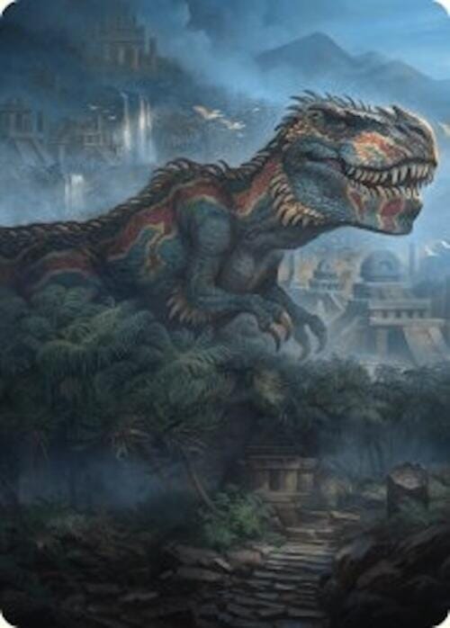 Ghalta, Primal Hunger Art Card (41/54) [Foundations Art Series] MTG Single Magic: The Gathering  | Multizone: Comics And Games
