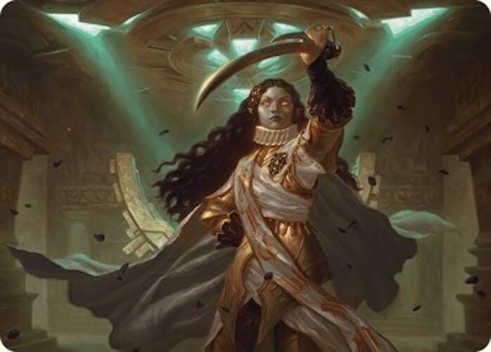 Elenda, Saint of Dusk Art Card (15/54) [Foundations Art Series] MTG Single Magic: The Gathering  | Multizone: Comics And Games
