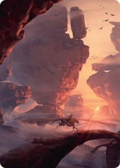 Mountain Art Card (24/54) [Foundations Art Series] MTG Single Magic: The Gathering  | Multizone: Comics And Games