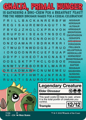 Ghalta, Primal Hunger (Borderless) [Secret Lair Drop Series] MTG Single Magic: The Gathering  | Multizone: Comics And Games