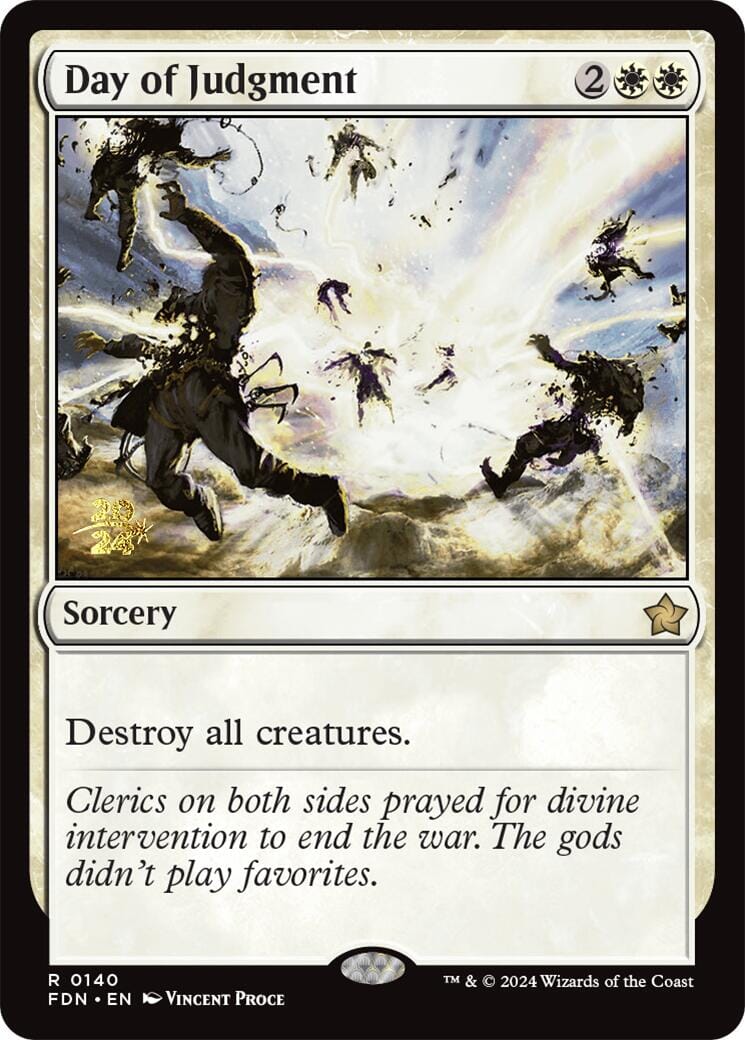 Day of Judgment [Foundations Prerelease Promos] MTG Single Magic: The Gathering  | Multizone: Comics And Games
