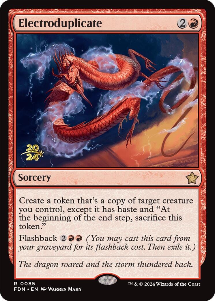 Electroduplicate [Foundations Prerelease Promos] MTG Single Magic: The Gathering  | Multizone: Comics And Games