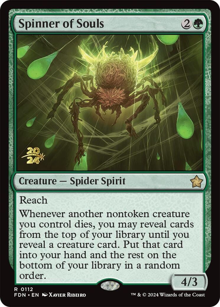 Spinner of Souls [Foundations Prerelease Promos] MTG Single Magic: The Gathering  | Multizone: Comics And Games