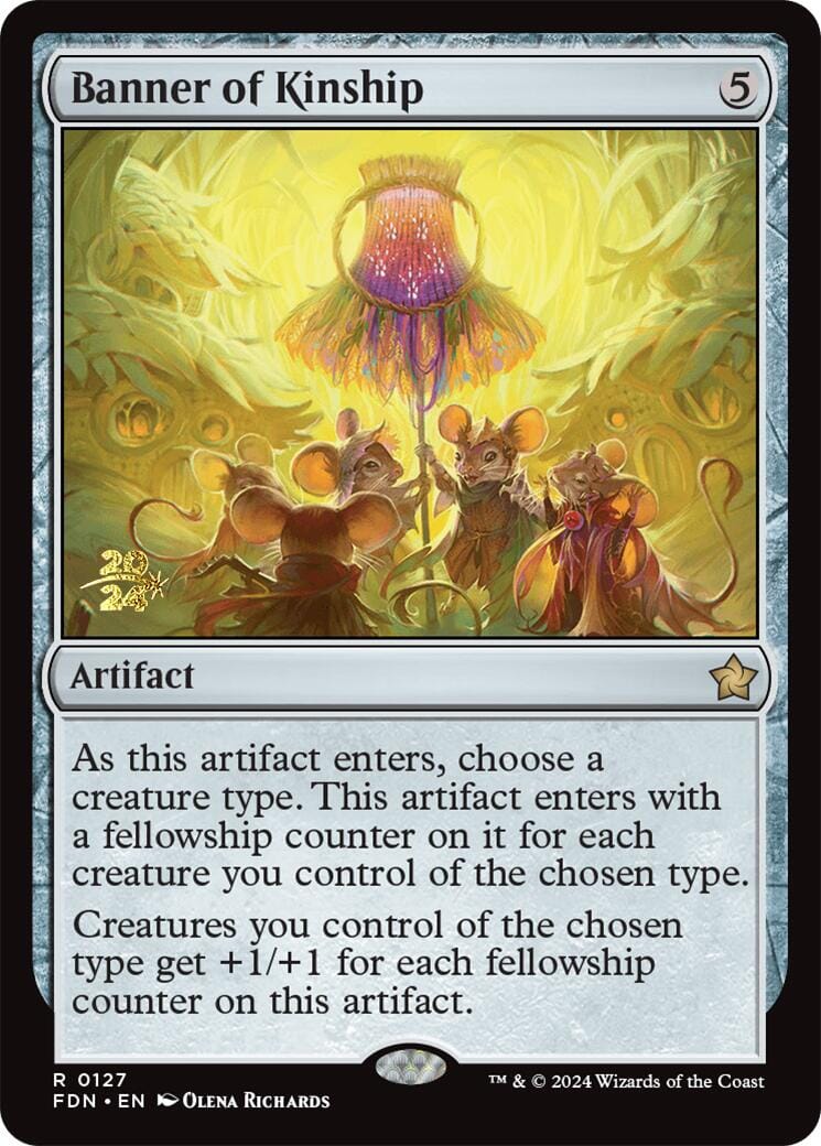 Banner of Kinship [Foundations Prerelease Promos] MTG Single Magic: The Gathering  | Multizone: Comics And Games