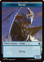 Drake // Goblin Doubled-Sided Token [Foundations Tokens] MTG Single Magic: The Gathering  | Multizone: Comics And Games