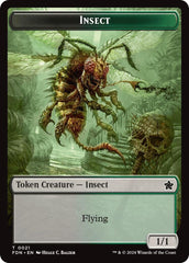 Goblin // Insect Doubled-Sided Token [Foundations Tokens] MTG Single Magic: The Gathering  | Multizone: Comics And Games