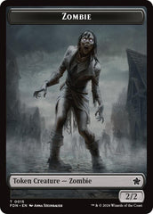 Goblin // Zombie Doubled-Sided Token [Foundations Tokens] MTG Single Magic: The Gathering  | Multizone: Comics And Games