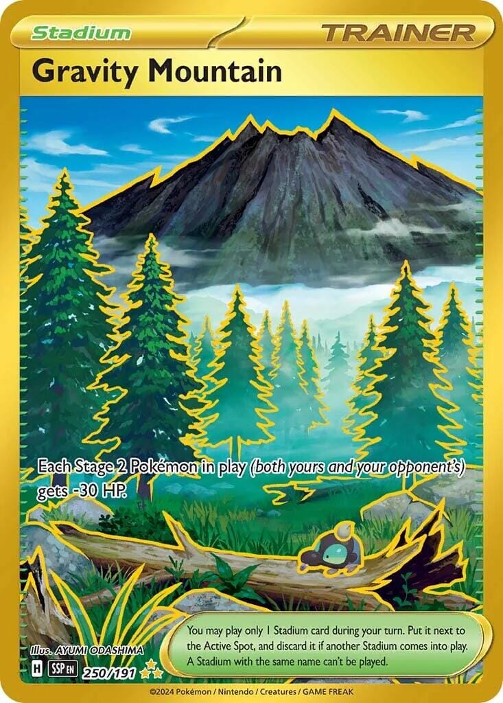Gravity Mountain (250/191) [Scarlet & Violet: Surging Sparks] Pokemon Single Pokémon  | Multizone: Comics And Games