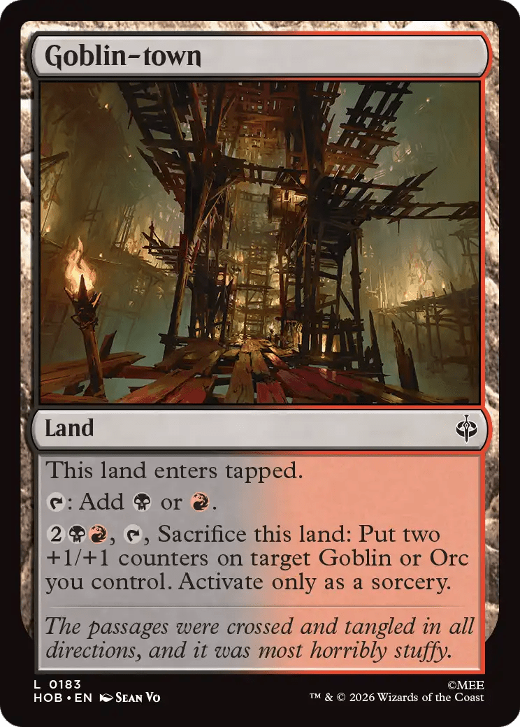 Goblin-town [The Hobbit] MTG Single Magic: The Gathering  | Multizone: Comics And Games