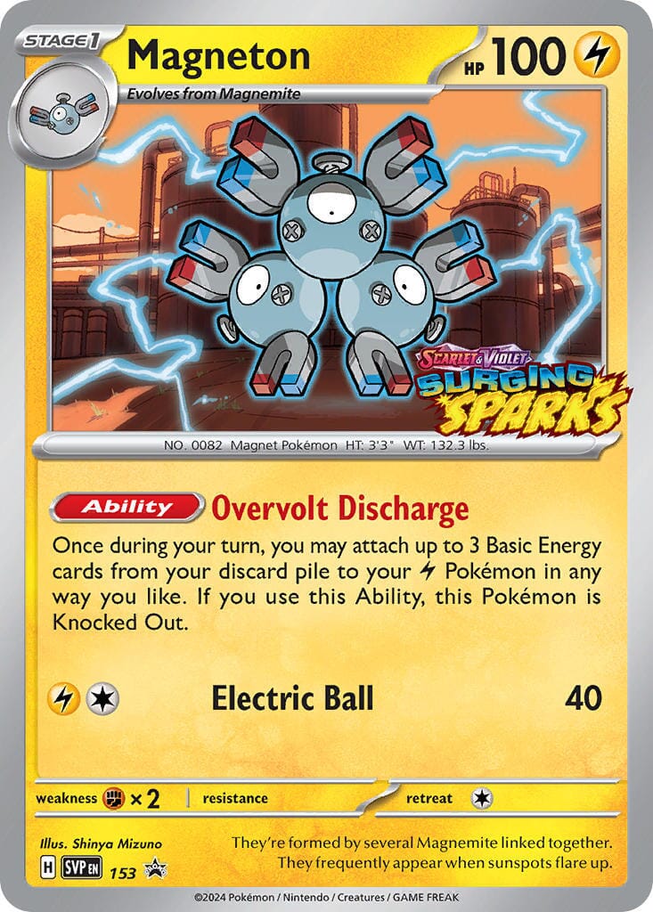 Magneton (153) [Scarlet & Violet: Black Star Promos] Pokemon Single Pokémon  | Multizone: Comics And Games