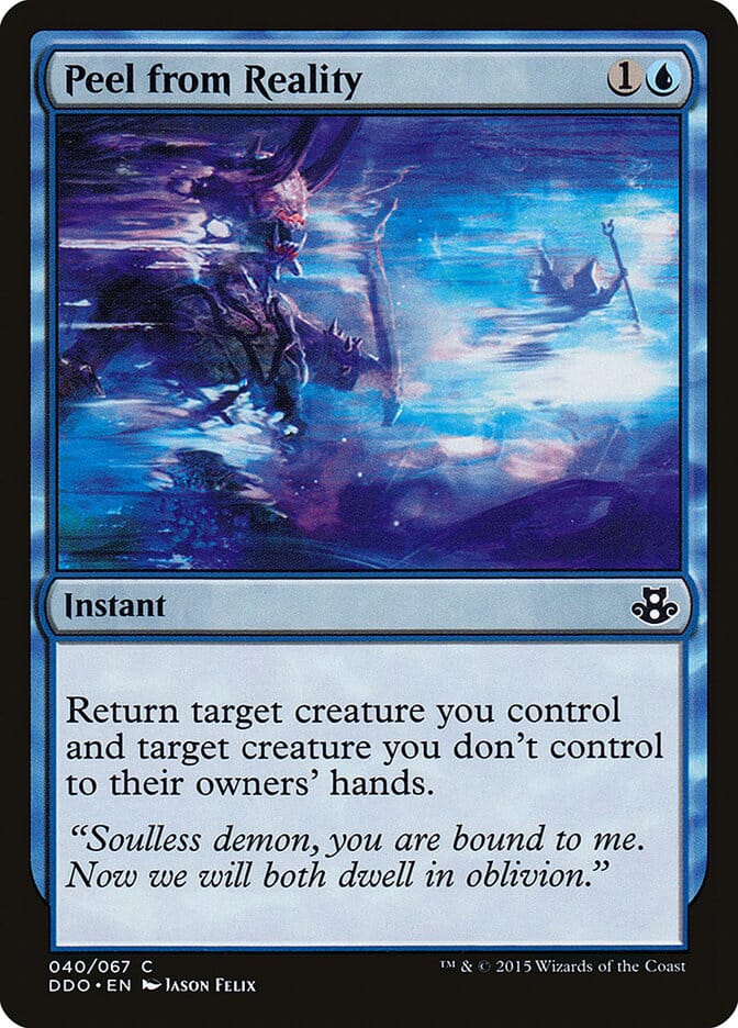 Peel from Reality [Duel Decks: Elspeth vs. Kiora] MTG Single Magic: The Gathering  | Multizone: Comics And Games