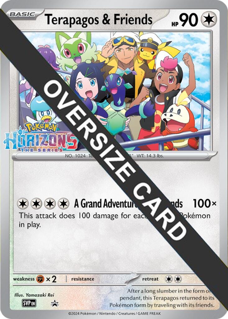 Terapagos & Friends (Jumbo Card) [Miscellaneous Cards] Pokemon Single Pokémon  | Multizone: Comics And Games