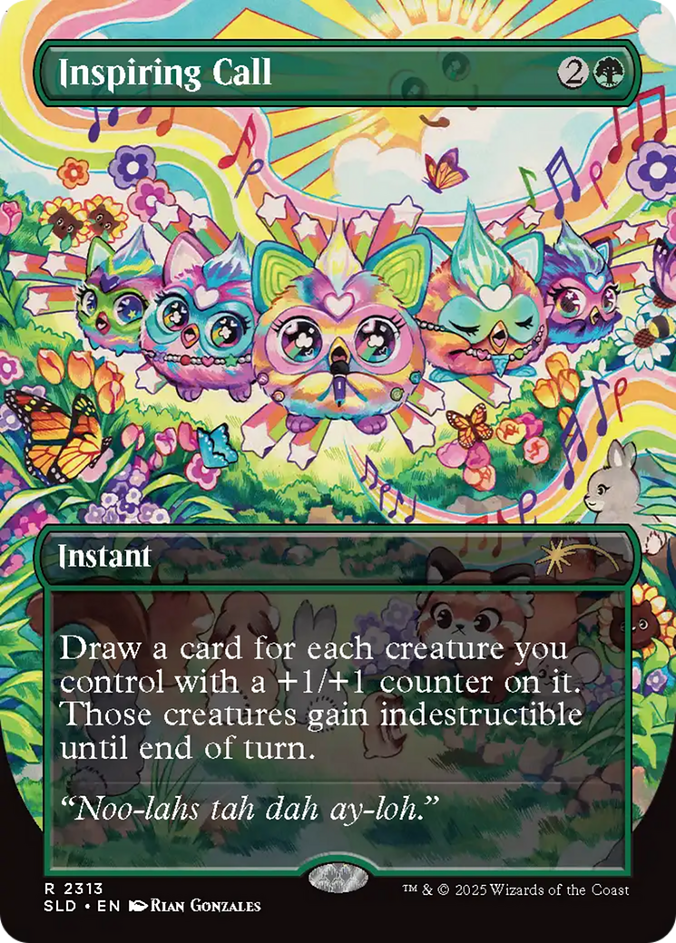 Inspiring Call [Secret Lair Drop Series] MTG Single Magic: The Gathering  | Multizone: Comics And Games
