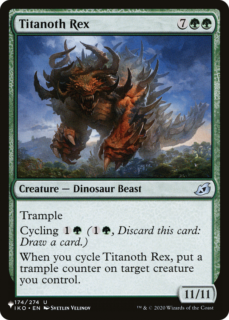 Titanoth Rex [The List] MTG Single Magic: The Gathering  | Multizone: Comics And Games