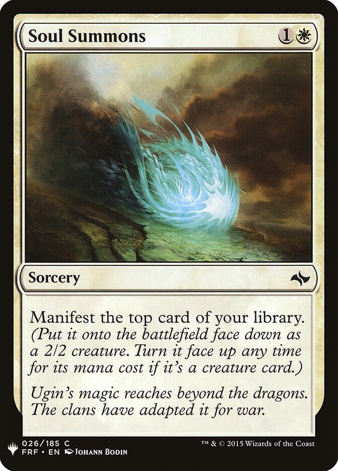 Soul Summons [Mystery Booster] MTG Single Magic: The Gathering  | Multizone: Comics And Games
