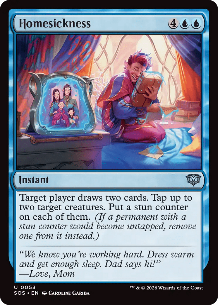 Homesickness [Secrets of Strixhaven] MTG Single Magic: The Gathering  | Multizone: Comics And Games