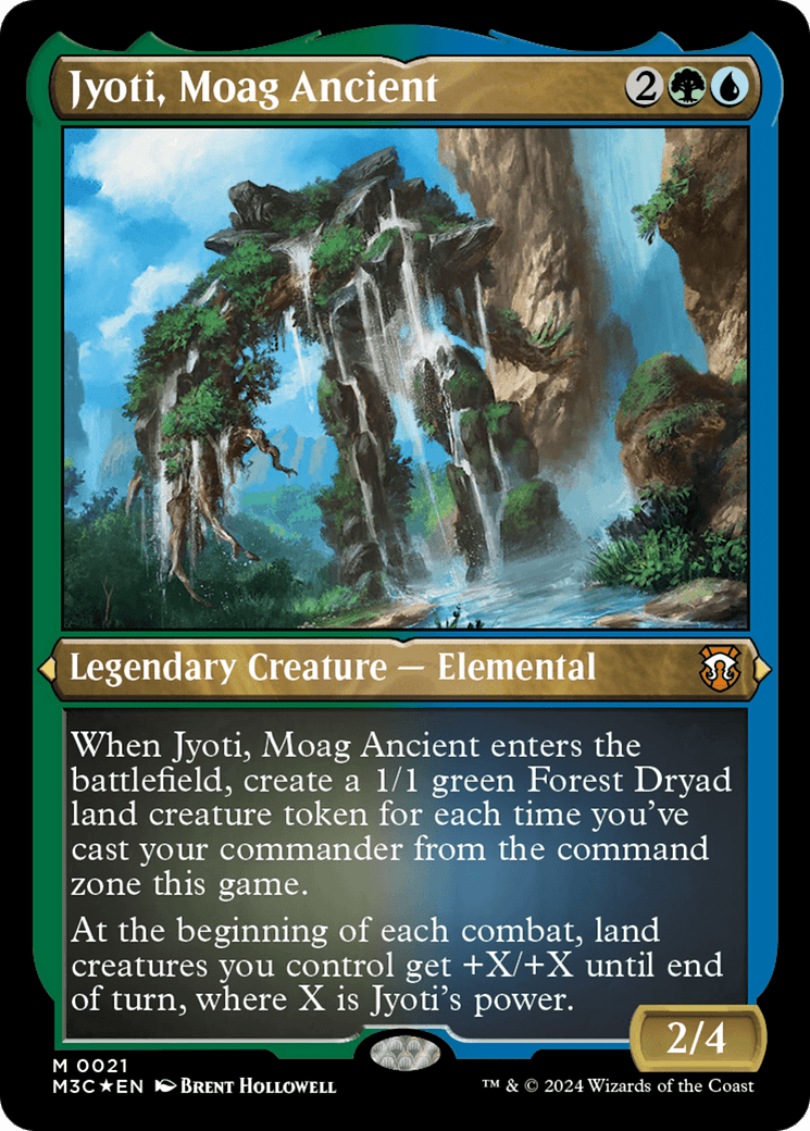 Jyoti, Moag Ancient (Foil Etched) [Modern Horizons 3 Commander] MTG Single Magic: The Gathering  | Multizone: Comics And Games